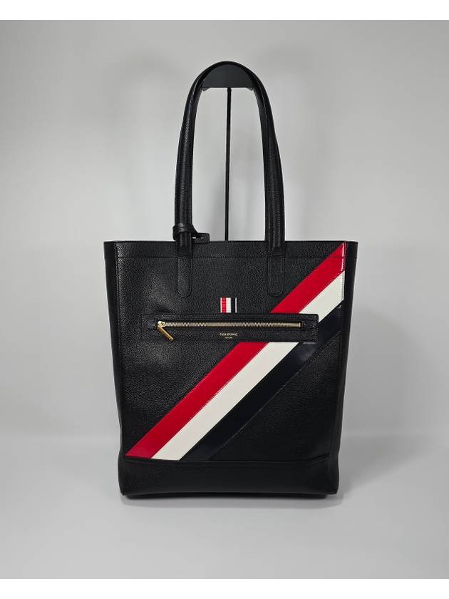 Signature triple stripe tote bag - THOM BROWNE - BALAAN 2