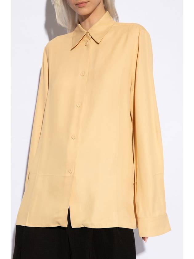 Classic Collar Button Blouse J04DL0005J65004 - JIL SANDER - BALAAN 4