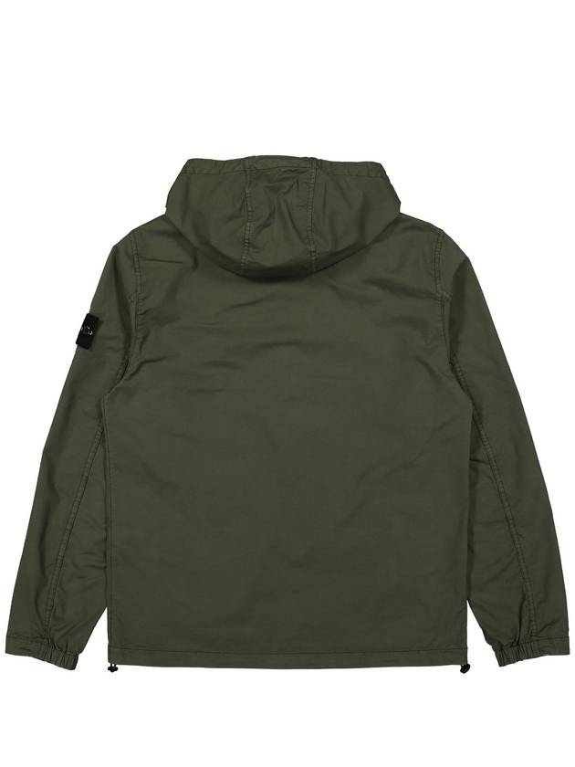 Stone Island zip up hooded overshirt - STONE ISLAND - BALAAN 3