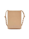 Tangle Smooth Leather Small Cross Bag Beige - JIL SANDER - BALAAN 5