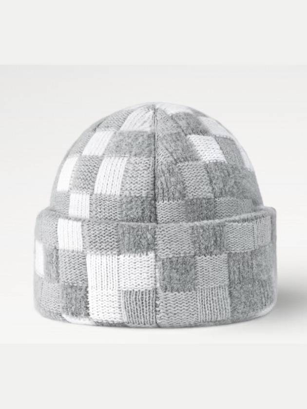 Crush Damouflage Pearl Beanie Light Grey - LOUIS VUITTON - BALAAN 5