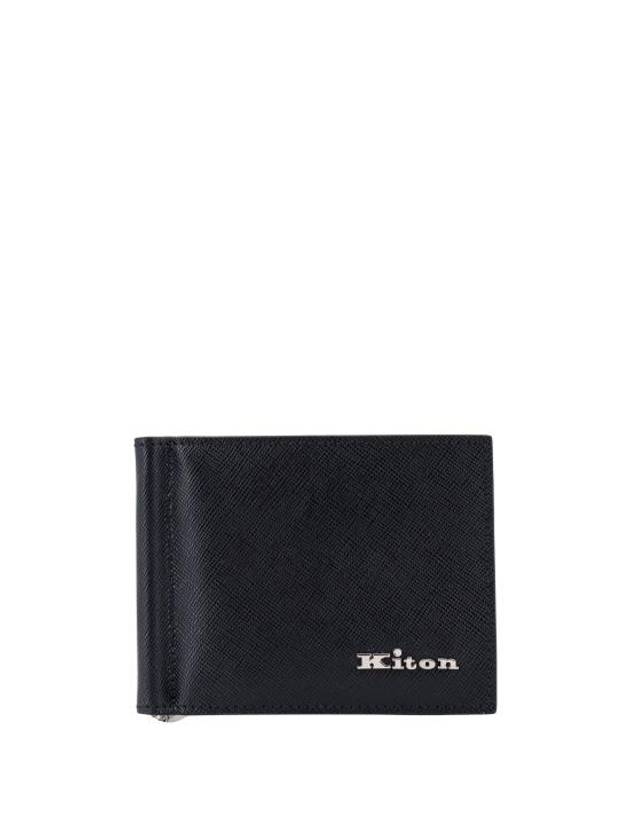 Men's Wallet UPEA013N0100301 NERO Black - KITON - BALAAN 1