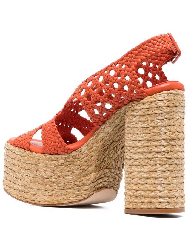 Paloma Barcelò Sandals Orange - PALOMA BARCELO - BALAAN 3