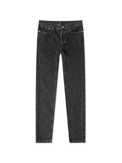 Men's Petty Standard Classic Pocket Cotton Denim Jeans Dark Grey - A.P.C. - BALAAN 2