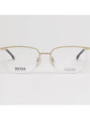 Hugo Boss glasses frame BOSS1225F AOZ semirimless stainless steel titanium - HUGO BOSS - BALAAN 3