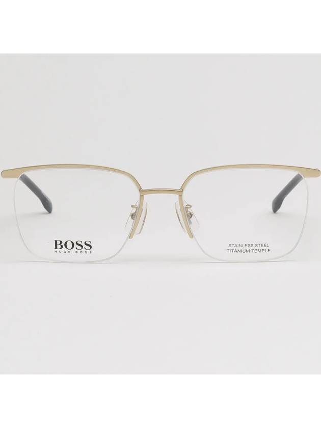 Hugo Boss glasses frame BOSS1225F AOZ semirimless stainless steel titanium - HUGO BOSS - BALAAN 3