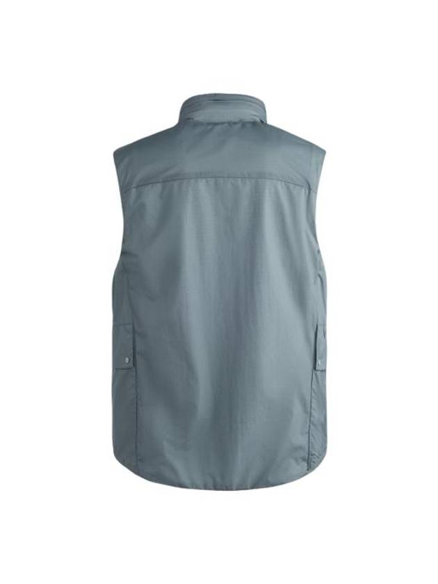 The Metropolis Series Padded Vest Grey - CP COMPANY - BALAAN 4