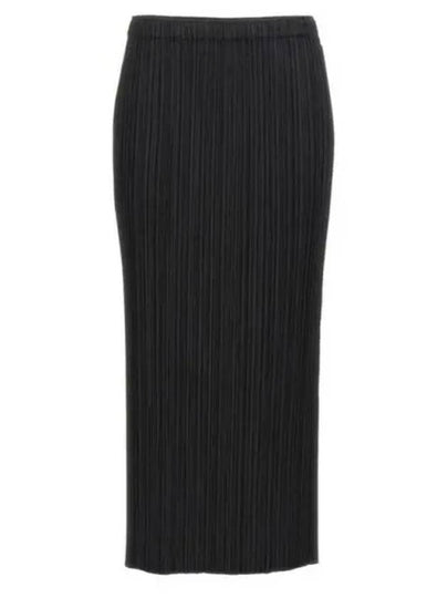 Basic Pencil Skirt Black - ISSEY MIYAKE - BALAAN 2