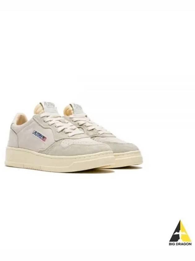 AULW XS10 Medalist raw suede sneakers - AUTRY - BALAAN 1