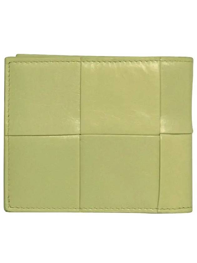 Intrecciato Maxi Cassette Half Wallet Lemon Washed - BOTTEGA VENETA - BALAAN 3