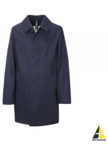 CAMBRIDGE NAVY MO5382 MOP5446 MIDJ05 cotton coat - MACKINTOSH - BALAAN 1