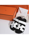 Chypre Calfskin Sandals Blanc - HERMES - BALAAN 8