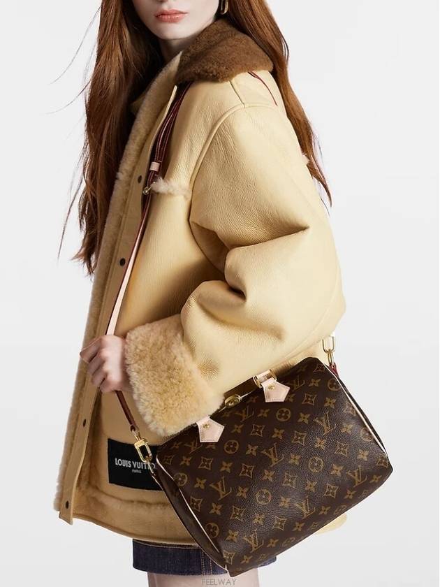 Speedy Bandouliere 25 Monogram Classic Tote Bag Brown - LOUIS VUITTON - BALAAN 6