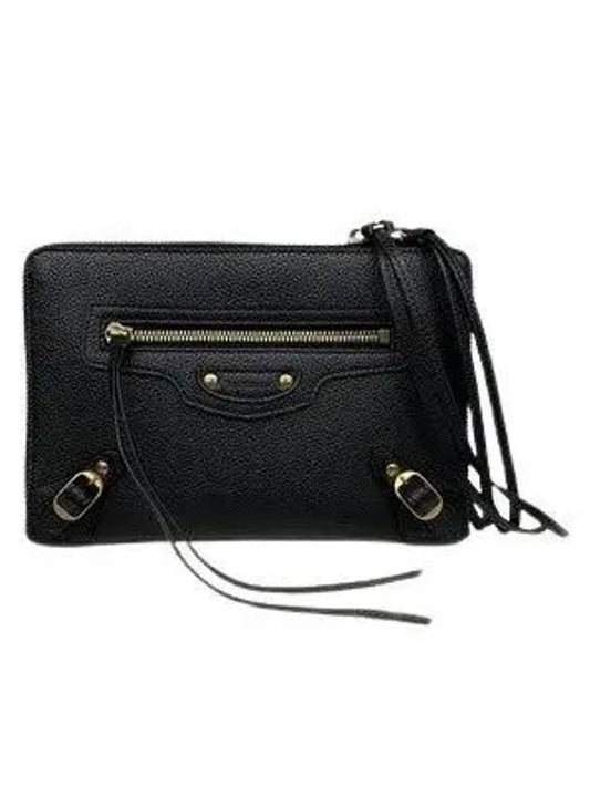 Neo Classic Clutch Bag Black - BALENCIAGA - BALAAN.