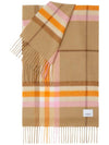 23 fw Check Motif Cashmere Scarf 8070976A1435 B0710458731 - BURBERRY - BALAAN 1