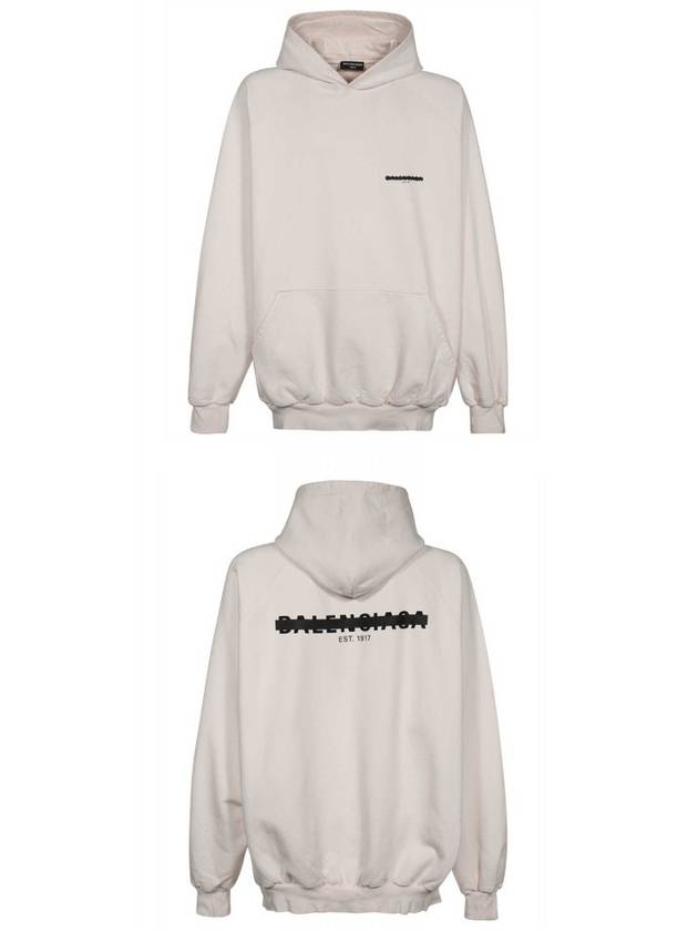 Strike 1917 Overfit Hoodie White - BALENCIAGA - BALAAN 5