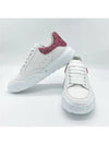 Court Trainer Glitter Tab Low Top Sneakers White - ALEXANDER MCQUEEN - BALAAN 3