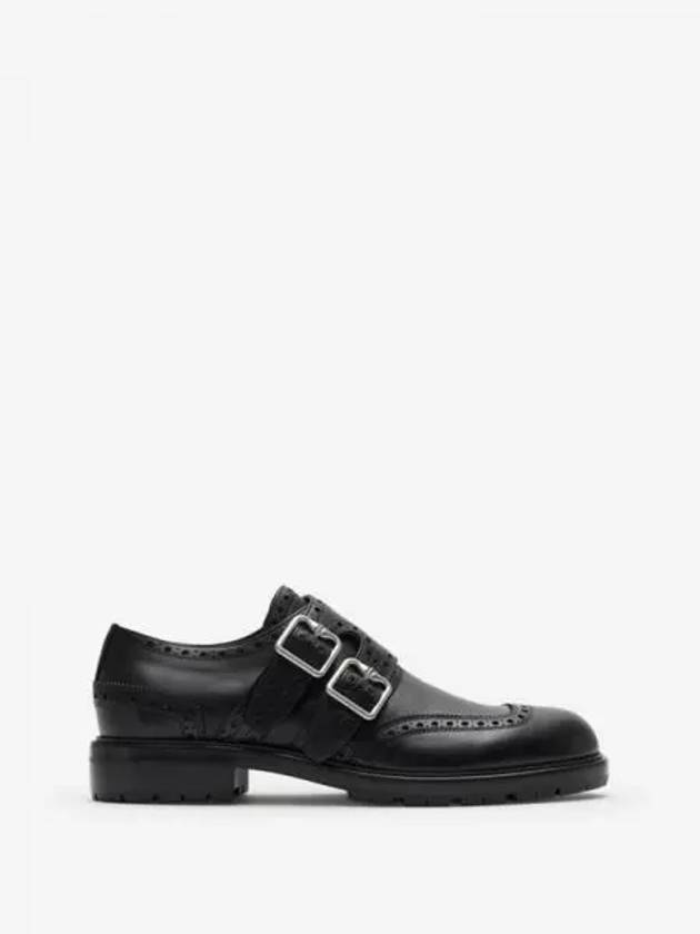 Soho leather monk shoes 8095268 - BURBERRY - BALAAN 2