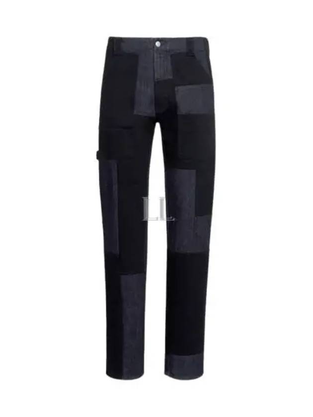 Patchwork Workwear Jeans - ALEXANDER MCQUEEN - BALAAN 2