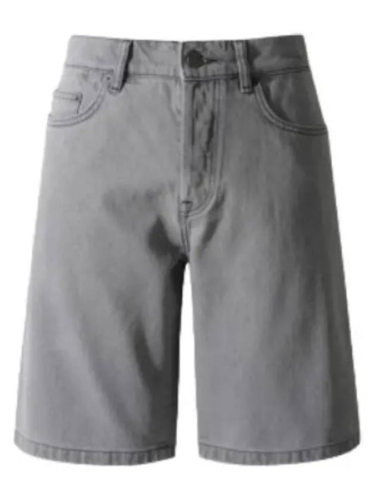 gray denim half pants shorts - IRO - BALAAN 1