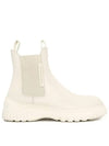 D Racer Calfskin Ankle Chelsea Boots White - DIOR - BALAAN 2