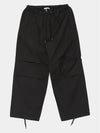 Relaxed Fit Straight Pants Black - ACNE STUDIOS - BALAAN 4