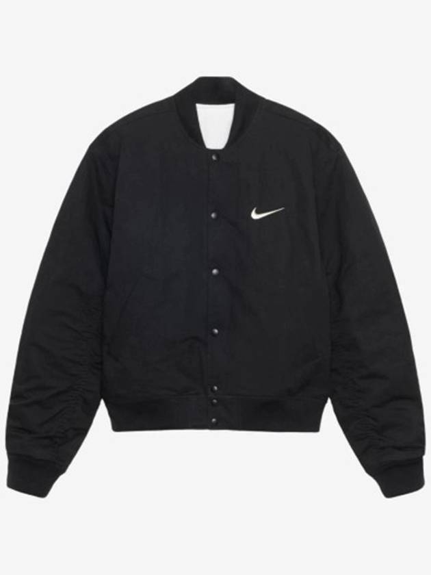 Reversible Bomber Jacket Black - NIKE - BALAAN 4