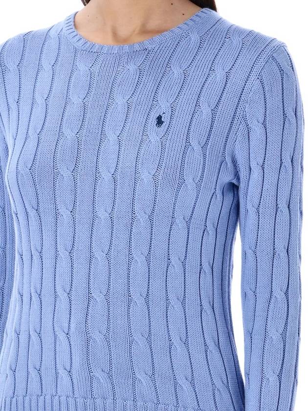 Polo Ralph Lauren Cable-Knit Cotton Crewneck Sweater - POLO RALPH LAUREN - BALAAN 3