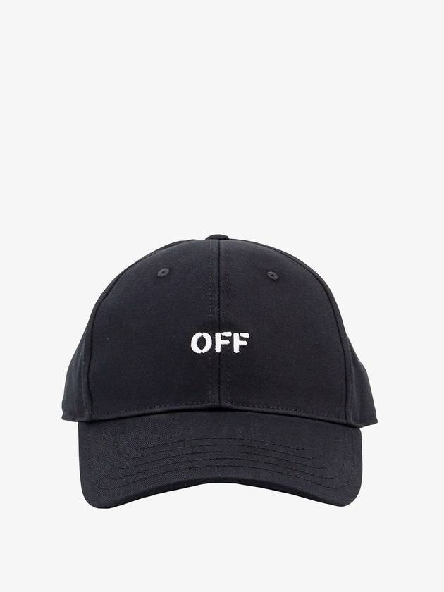 23 fw Cotton Hat OMLB052F23FAB0061001 B0650490303 - OFF WHITE - BALAAN 1