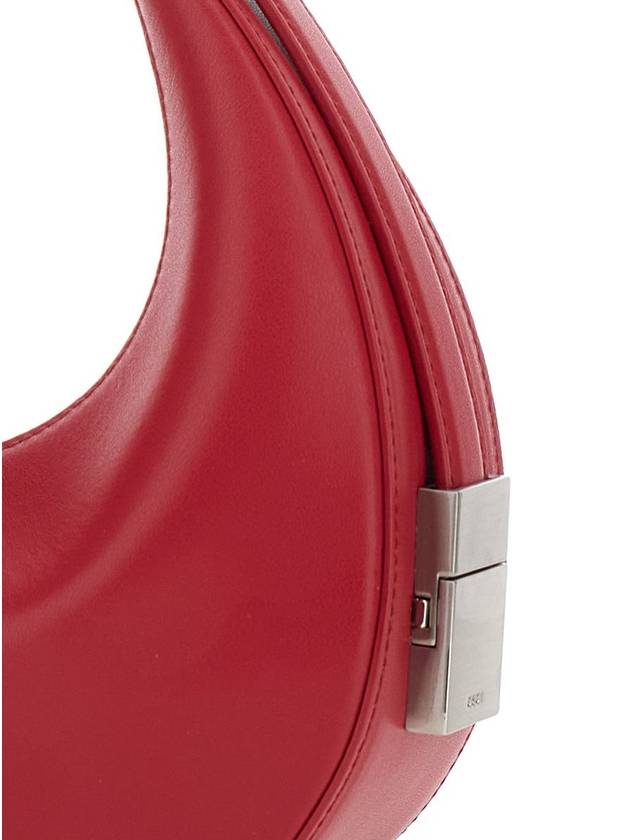 'Mini Toni' Red Shoulder Bag With Engraved Logo In Leather Woman - OSOI - BALAAN 3