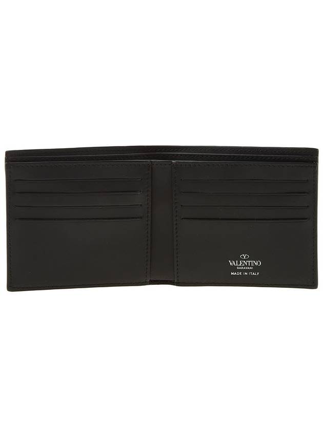 VLTN Logo Half Wallet Black - VALENTINO - BALAAN 11