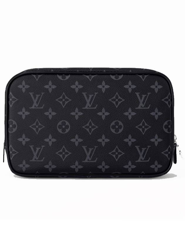 Toilet Monogram Eclipse GM Pouch Bag Black - LOUIS VUITTON - BALAAN 5