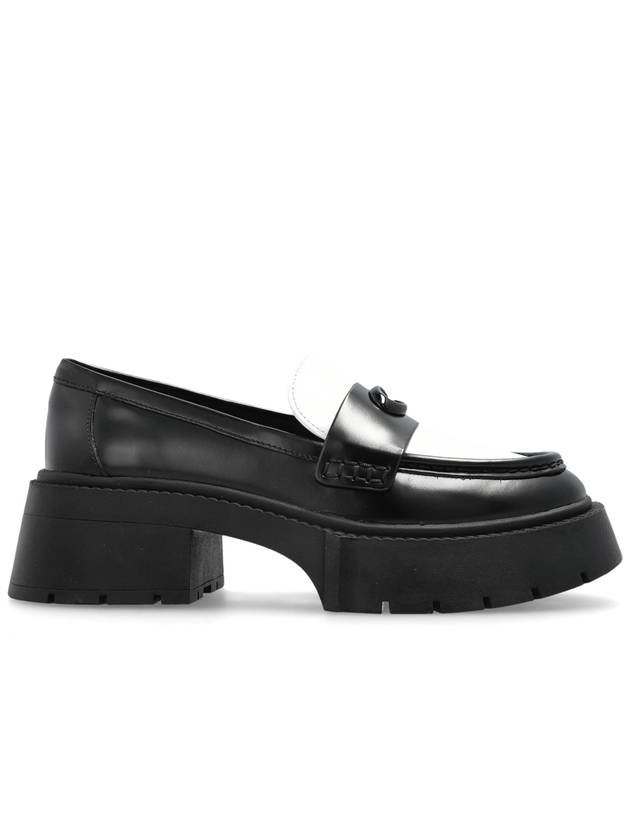 Coach Leah Platform Loafers Shoes, Women's, Black - COACH - BALAAN 1