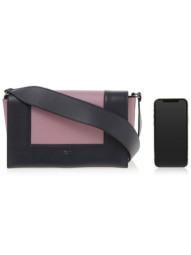 Two-Tone Frame Shoulder Bag Pink - CELINE - BALAAN 7