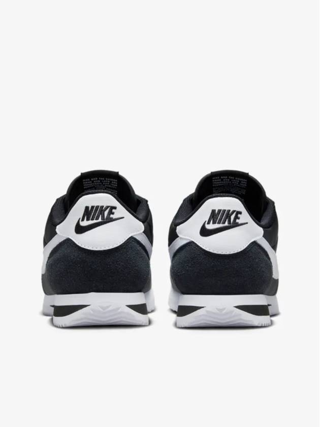 Cortez TXT Low Top Sneakers Black - NIKE - BALAAN 7