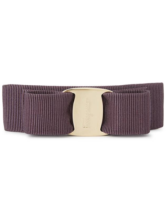 Vara Bow Hair Clip Purple - SALVATORE FERRAGAMO - BALAAN 2