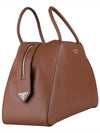 Brushed Supernova Large Tote Bag Brown - PRADA - BALAAN 5