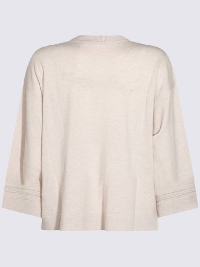 Fabiana Filippi Beige Wool Knitwear - FABIANA FILIPPI - BALAAN 2