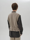 JK buckle knit vest oatmeal - JUN BY JUN K - BALAAN 2