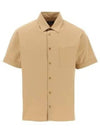 Poplin Ross Short Sleeve Shirt Beige - A.P.C. - BALAAN 2