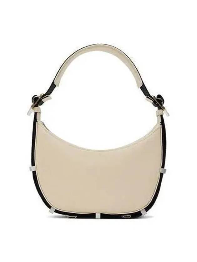 Lee Women s Utility Leather Shoulder Bag Ivory Black C11022S23 - DION LEE - BALAAN 1