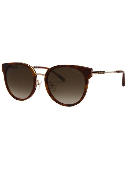 Escada SES D70G 0825 Officially imported round combination oversized women s luxury sunglasses - ESCADA - BALAAN 1