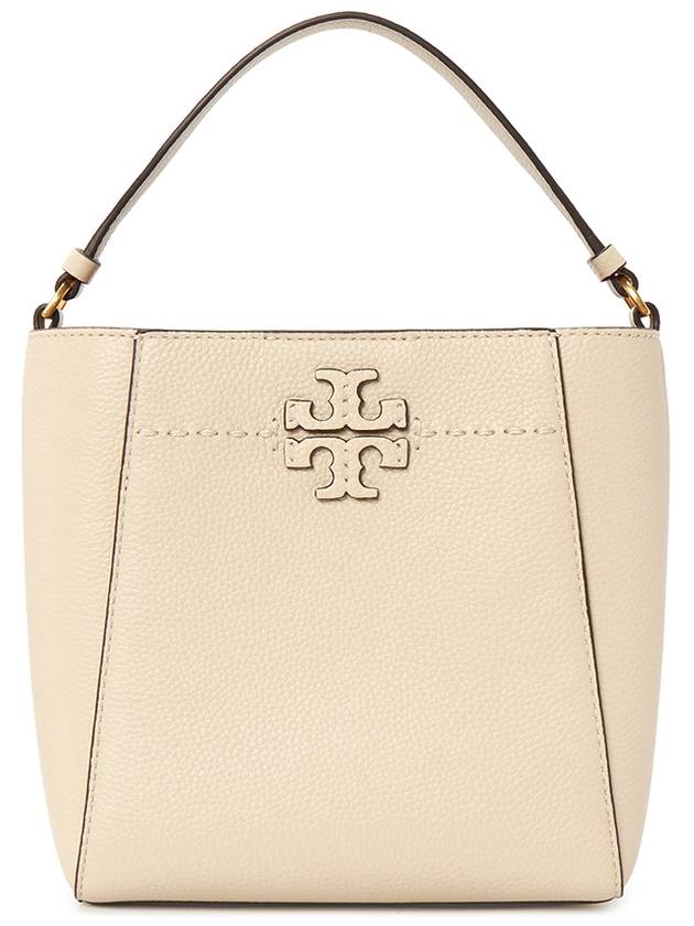 McGraw McGraw Small Bucket Bag Cream - TORY BURCH - BALAAN 3