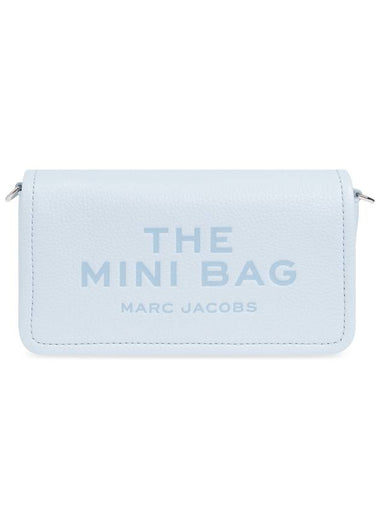 Marc Jacobs Leather Shoulder Bag 'The Mini Bag', Women's, Light Blue - MARC JACOBS - BALAAN 1