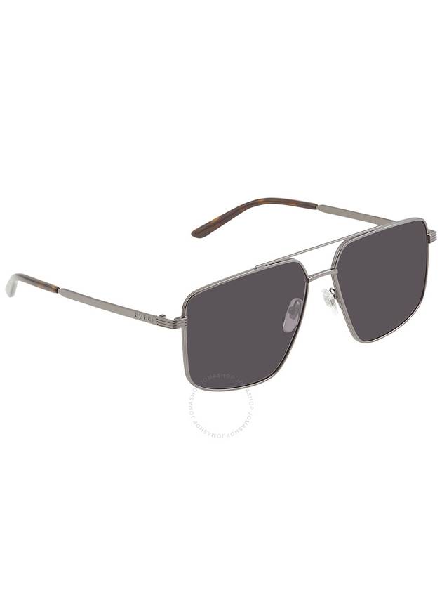 Eyewear Boeing Metal Sunglasses Grey - GUCCI - BALAAN 3