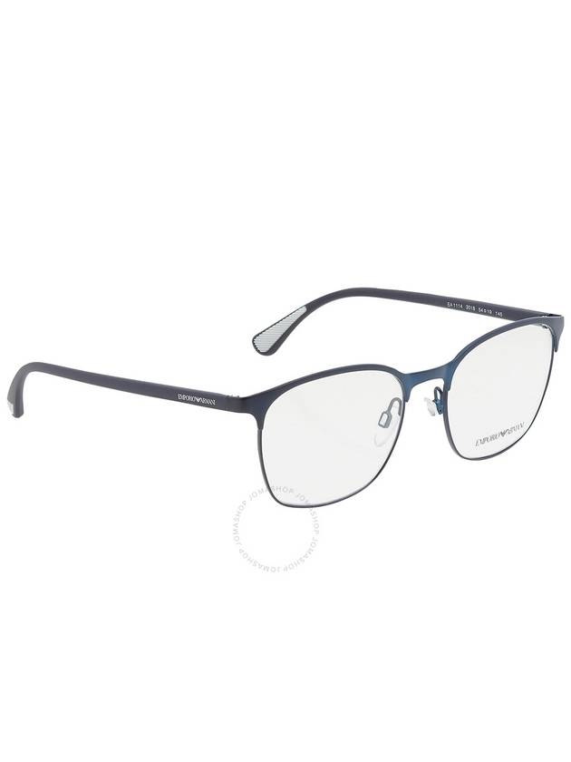 Emporio Armani Demo Square Men's Eyeglasses EA1114 3018 54 - EMPORIO ARMANI - BALAAN 2