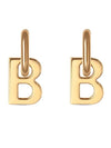 B Earrings Gold - BALENCIAGA - BALAAN 1