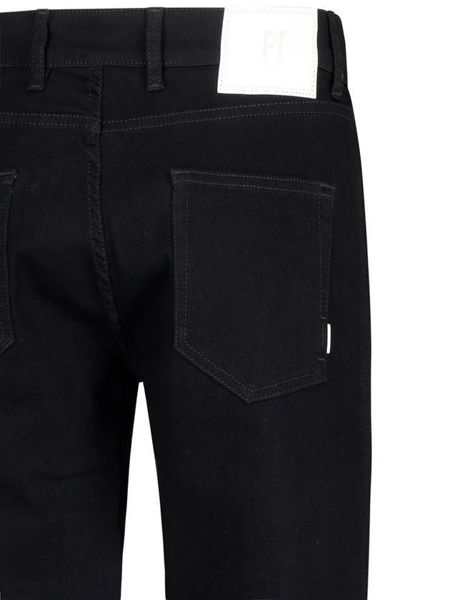 BLACK JAPANESE STRETCH DENIM 10 OZ - PT TORINO - BALAAN 3