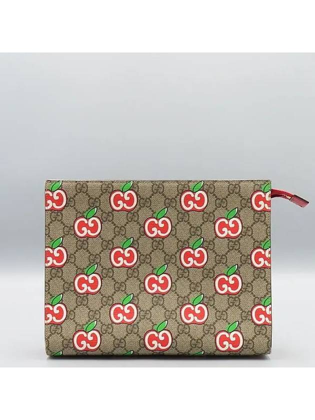 624881 Jagard GG Supreme Apple Logo Clutch - GUCCI - BALAAN 2