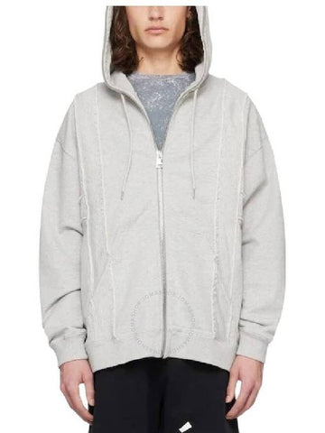 Etudes Hooded Skyline Heather Grey Sweaters, Size Medium - ETUDES - BALAAN 1